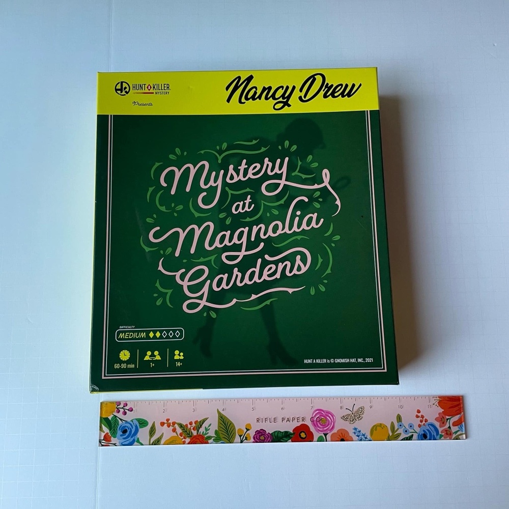 Nancy Drew Mystery at Magnolia Gardens - Murder Mystery Game